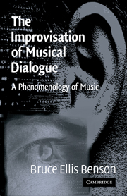 The Improvisation of Musical Dialogue