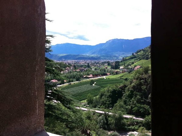 Valley from castle